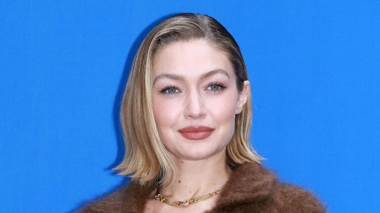 Gigi Hadid ditches her signature blonde hair for new dark look – see photos