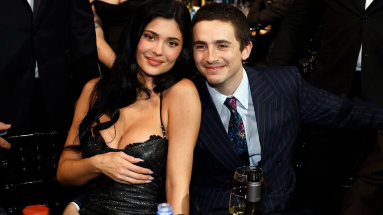 Timothée Chalamet and Kylie Jenner are cozier than ever in photos from the 2026 Critics Choice Awards