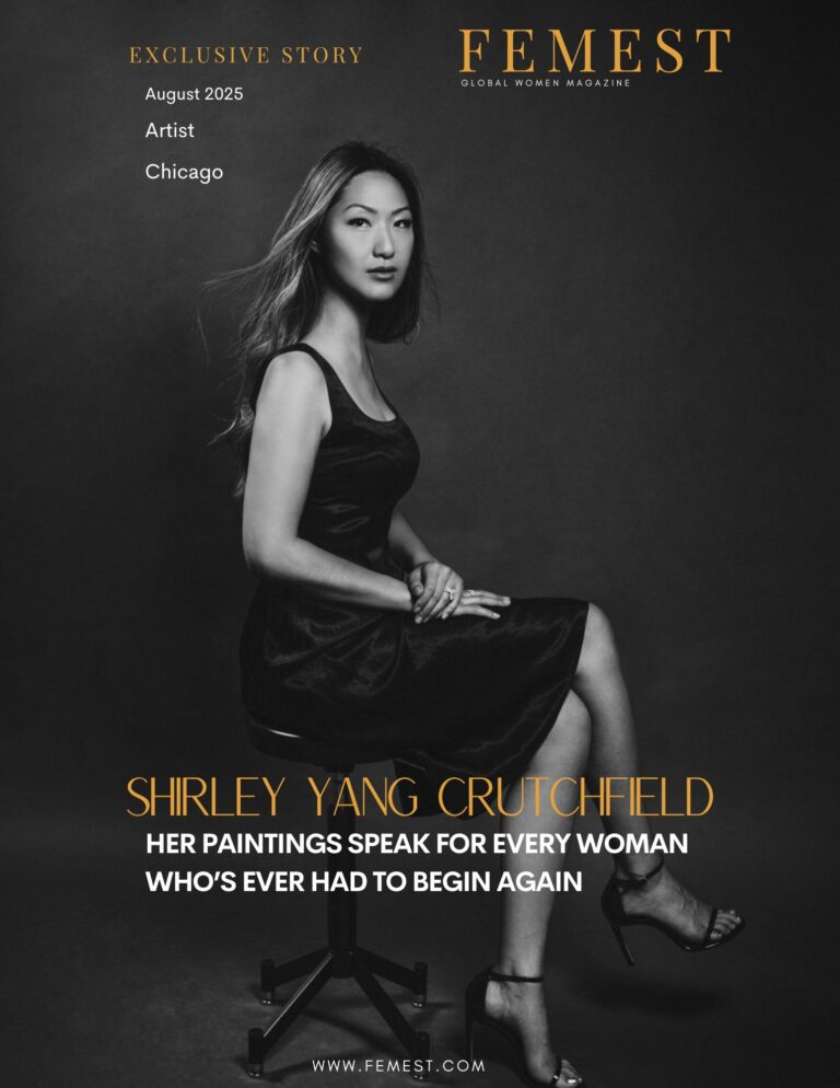 From Tech to Art: Shirley Yang Crutchfield’s Golden Journey of Empowerment