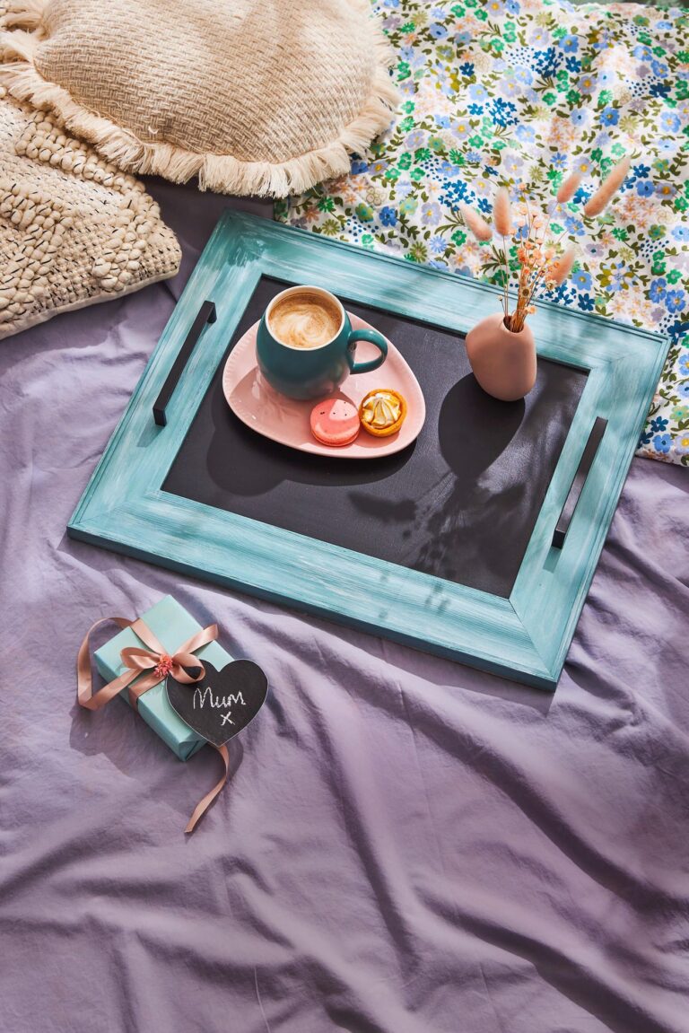 Craft a Chic Breakfast Tray: Perfect for a Lovely Morning Surprise!