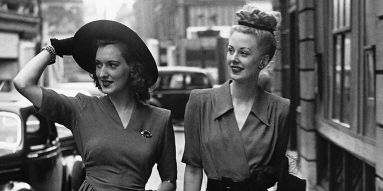 From Blankets to Coats: The Ingenious Fashion of the 1940s