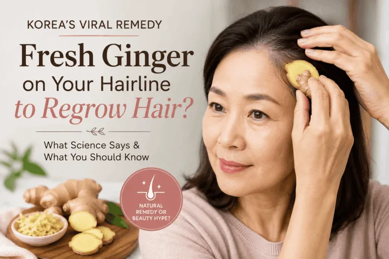 Can Rubbing Fresh Ginger on Your Hairline Really Regrow Hair?