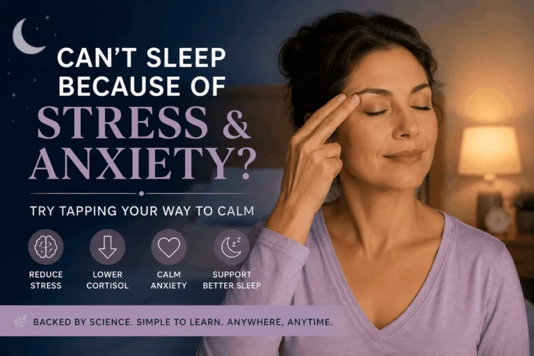 Can’t Sleep Because You’re Stressed? Try Tapping Your Way to Calm