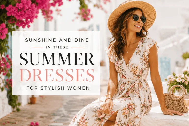 Sunshine and Dine in These Summer Dresses for Stylish Women