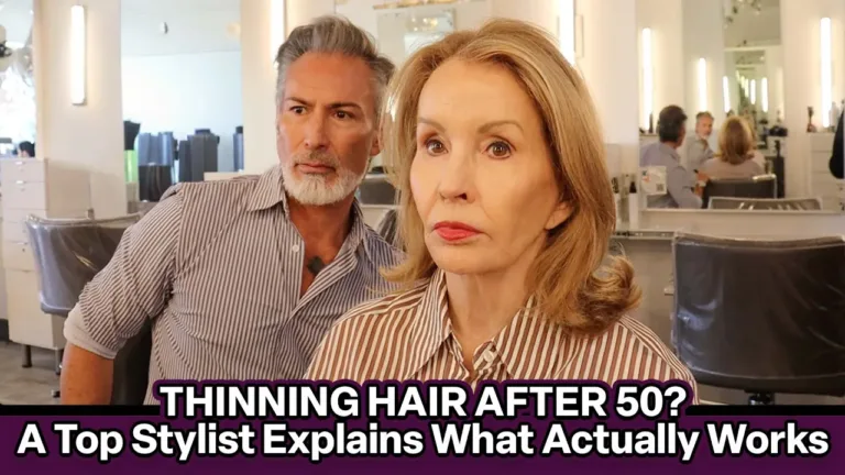 Thinning Hair After 50? Expert Stylist Reveals the Best Ways to Restore Volume & Confidence