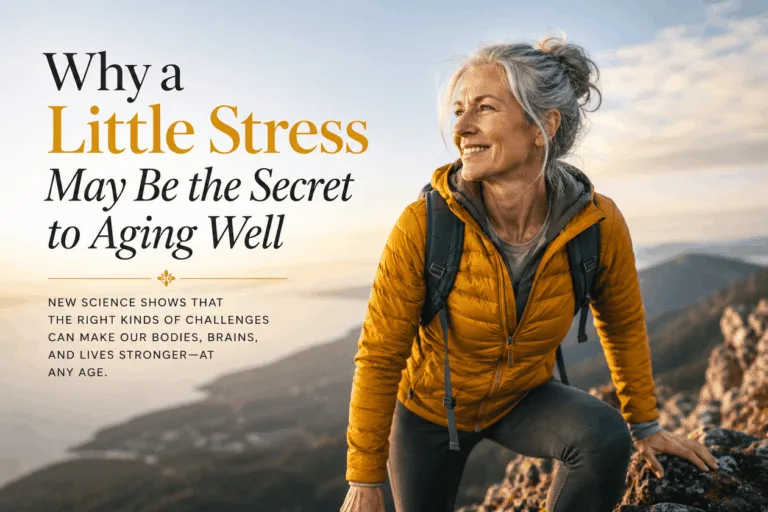 The Secret to Aging Stronger? Embrace a Little Discomfort