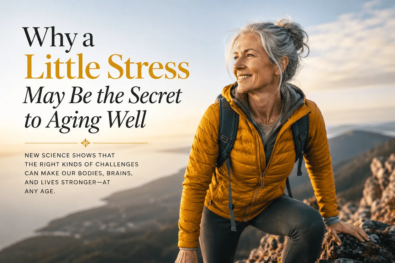 Want to Age Better Make Yourself a Little Uncomfortable